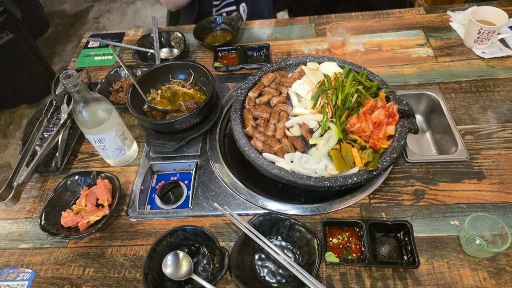 계곡 번개부터 당근 직거래까지, 우당탕탕 주말 준비 + 곱창·육회 맛집 탐방기