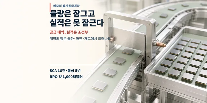 메모리 LTA란? 공급 확보와 실적을 가르는 계약 조건