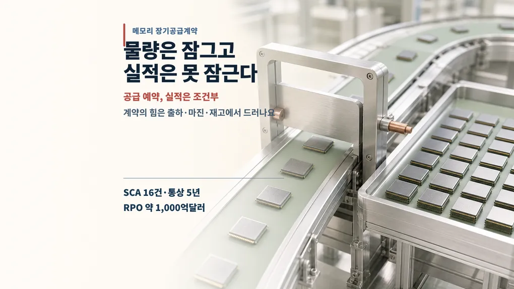 메모리 LTA란? 공급 확보와 실적을 가르는 계약 조건