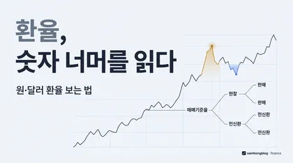 원/달러 환율 보는 법 — 오르내리는 이유와 환전·해외송금에서 손해 안 보는 법